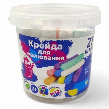 Крейда для малювання (27 брусочків) (TS01091996271592)