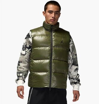 Жилетка мужская Jordan Air Flight Down Vest M Темно-зелений FV7273-222