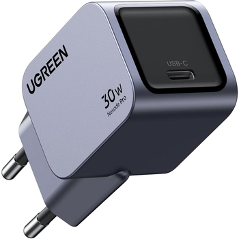 Мережевий зарядний пристрій Ugreen X703 Nexode Pro 30W USB-C GaN Fast Charger 35006 (6941876230068)