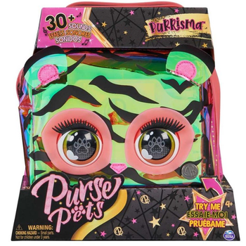 Interaktywna zabawka Spin Master Purse Pets Torebka z oczami i dźwiękami Zebra (SM26700/8736)