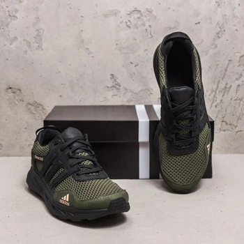 Кросівки чоловічі Climacool Olive шкіра-сітка 43