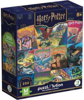 Пазл DoDo Easy-M Harry Potter. Книжкові обкладинки 250 елементів (4823115912916)