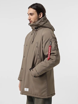 Парка Alpha Industries 5544675 Коричневий XXL ALD406