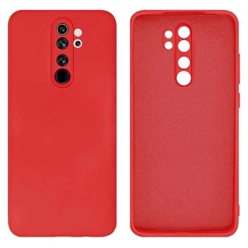 Чехол Fiji Full Soft Premium для Xiaomi Redmi Note 8 Pro силикон бампер Red