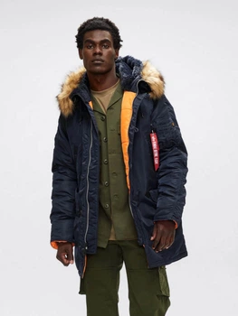 Парка Alpha Industries 5544663 Синий S ALD26