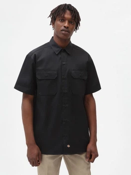 Рубашка повседневная Dickies 7163997 Чёрный S DIM49
