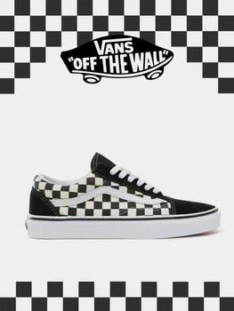 Кеди низькі Vans 2289066 Білий/чорний 44 V164
