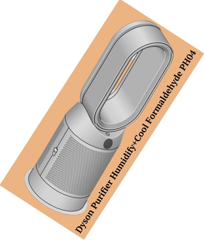 Oczyszczacz powietrza Dyson Purifier Humidify+Cool Formaldehyde PH04 (379491-01)