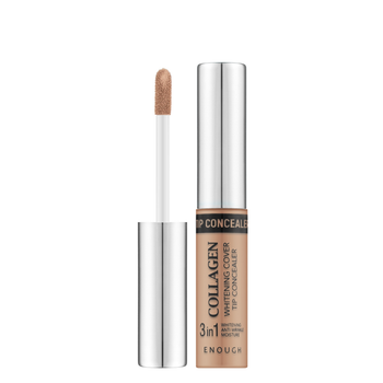 Консилер для лица Enough Collagen Whitening Cover Tip Concealer с коллагеном, 9 мл, 02