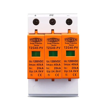 Устройство защиты от импульсного перенапряжения 3Р 1200V SPD TZG40-PV 40KA громозащита, УЗИП