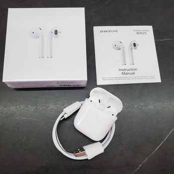 Беспроводные вакуумные наушники BOROFONE BW25 bluetooth 9047