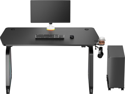 Ігровий стіл ULTRADESK Booster Black (UDESK-BO-BA/BB)
