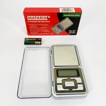 Весы для украшений до 200 гр MATARIX MS-1724B