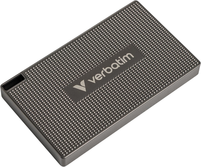 SSD dysk Verbatim Metal Mini 512GB USB-C 3.2 Gen 2x2 Black