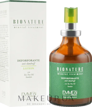 Лосьйон проти лупи з олією чайного дерева - Emmebi Italia BioNatural Mineral Treatment Anti-Dandruff Lotion 50ml (866509-85934)