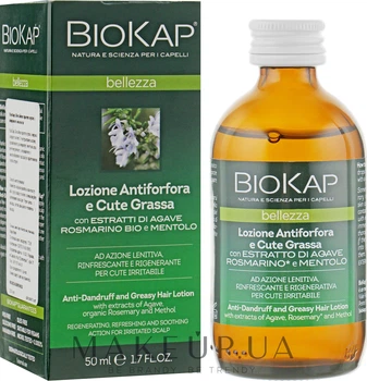 Лосьйон проти лупи і жирного волосся - BiosLine BioKap Dandruff Lotion 50ml (816702-87069)