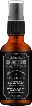 Дезинфицирующий тоник для бороды - Dr Jackson Gentlemen Only Old School Barber Elixir 5.1 Beard Tonic Refreshing 60ml (907843-38355)