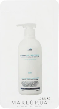 Відновлююча маска для сухого та пошкодженого волосся - La'dor Eco Hydro LPP Treatment Low Molecullar PPT (пробник) 10ml (671261-28415)