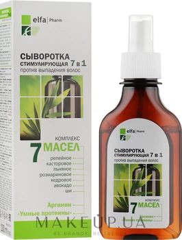 Сироватка проти випадіння волосся - Ельфа 7 Масел 100ml (92101-29402)