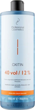 Окислювач 12% - Profesional Cosmetics Oxitin 40 Vol 1000ml (923309-67680)