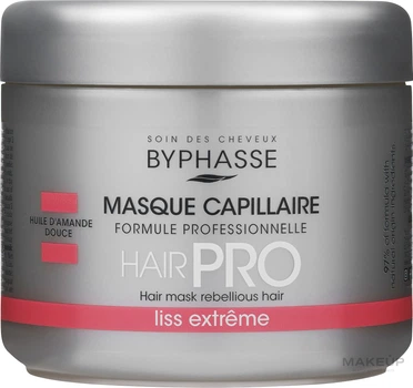Маска для гладкості і блиску волосся - Byphasse Hair Pro Mask Liss Extreme 500ml (240125-135585)