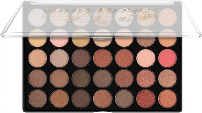 Палетка тіней для повік, 35 кольорів - King Rose Eyeshadow Palette 35OS (699579-19620)