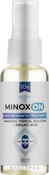Лосьйон для росту волосся 10% - Minoxon Hair Regrowth Treatment Minoxidil Topical Solution + Azelaic Acid 10% 50ml (963300-61990)