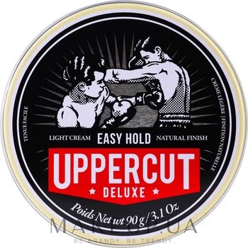 Крем для укладання волосся - Uppercut Deluxe Barbers Collection Easy Hold 90g (542791-70136)