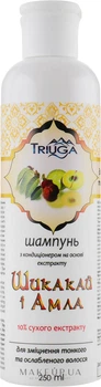 Шампунь з кондиціонером на основі екстракту Шикакай і Амли - Triuga 250ml (263349-34262)
