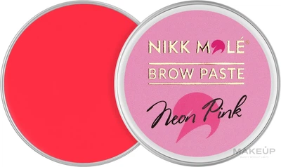 Паста для брів - Nikk Mole Neon Pink Brow Paste 15g (1207641-189867)