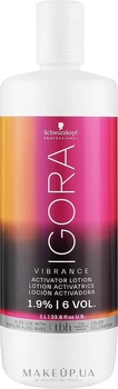 Лосьйон-окислювач - Schwarzkopf Professional Igora Vibrance Activator Lotion 1,9% 1000ml (775290-196189)