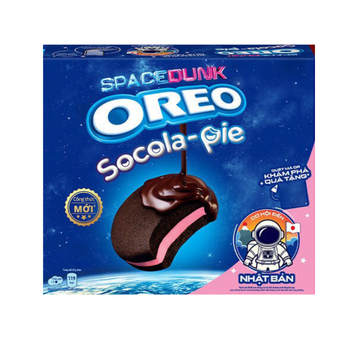 Печиво Oreo Socola Pie Space Dunk у шоколаді з полуницею 336 г (12 уп х 28 г)