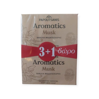 Твердое мыло Aromatics Мускус 4*100г