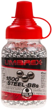 Кульки для пневматического оружия Umarex Quality BBs 0,35 г, кал.177 (4,5 мм), 1500 шт.
