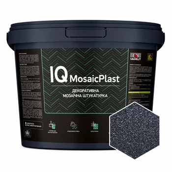 Мозаїчна штукатурка з натурального каміння VAMIUT IQ MosaicPlast, колір 01, 25 кг