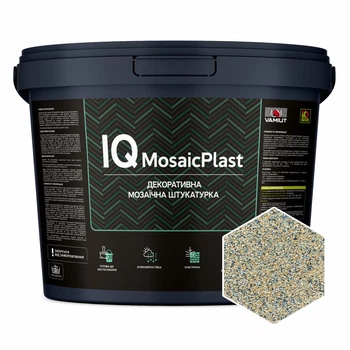 Мозаїчна штукатурка з натурального каміння VAMIUT IQ MosaicPlast, колір 32, 25 кг
