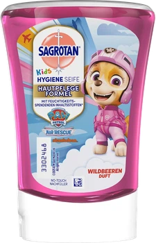 Наповнювач для безконтактного дозатору мила, Лісові ягоди, Sagrotan Щенячий Патруль, 250 мл