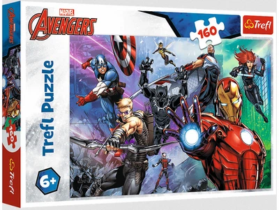 Пазл Marvel Завжди готові герої 160 елементів Trefl