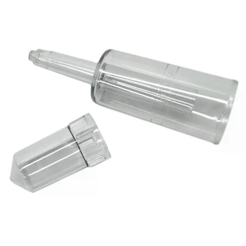Гидрозатвор пластиковый бесшумный с крышкой, 3-секционный для брожения браги и вина