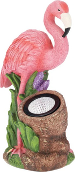 Figurka ogrodowa ProGarden flaming z reflektorem 24 x 24 x 10.5 cm (5902973454048)