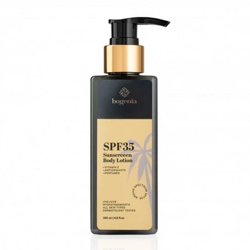 Сонцезахисний лосьйон для тіла Bogenia Sunscreeen Body Lotion SPF 35 BG426 №001, 200 мл (4823124403276)