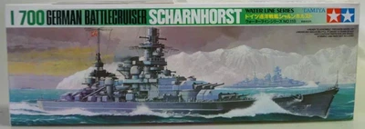 Пластиковая сборная модель Tamiya корабль 1:700 Scharnhorst (German) 77518