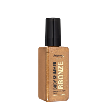 Шимер-молочко для тіла Top Beauty Body Shimmer, 125 мл, Bronze Бронзовий