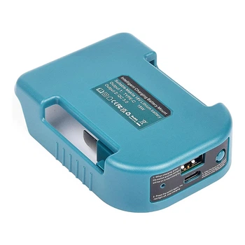 Адаптер перехідник для Li-ion акумуляторів Makita 18V з портами USB Type-A та Type-C