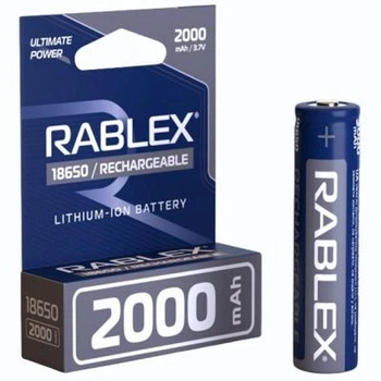 Батарейка аккумуляторная Rablex 18650 2000mAh 3.7v