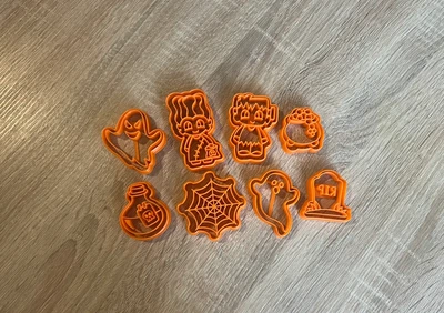 Набор форм для печенья Halloween cookie cutters