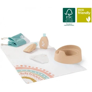 Деревянный игровой набор по уходу Miniland Wooden Care Set