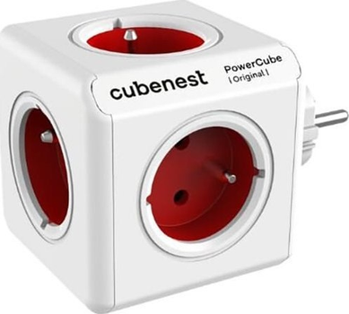 Розгалужувач мережі Cubenest PowerCube Original Red (PC120RD)