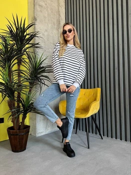 Женский свитшот Fashion 9APP_4096White S Белый (2000000944159)