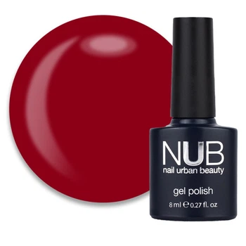 Гель-лак NUB 089 Dark Love бордовый 8 мл (096200205895)